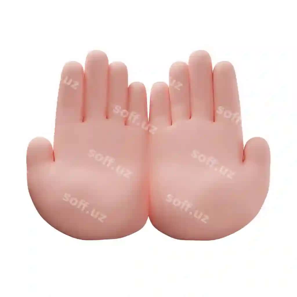 Duo qo'l 3d ikonasi islamiy Ramazon | Praying hand 3d icon islamic ramadan