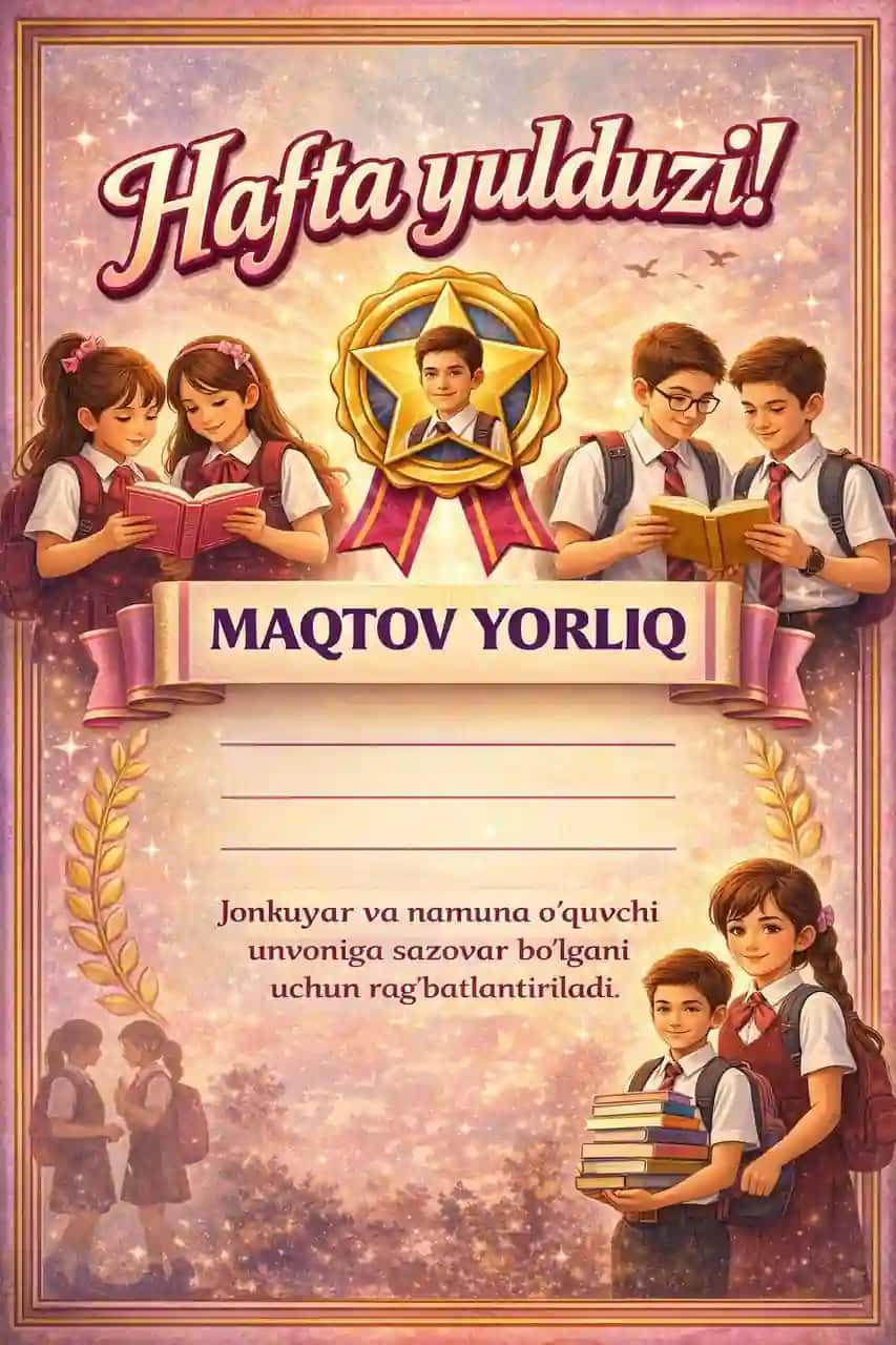 hafta yulduzi
