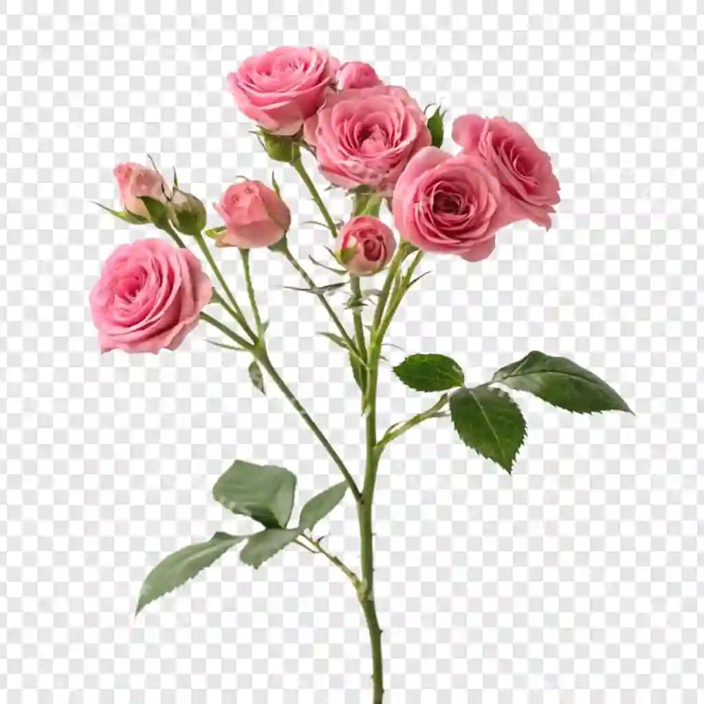 Gul png ajraltirilgan shaffof fond | Rose flower png isolated transparent background