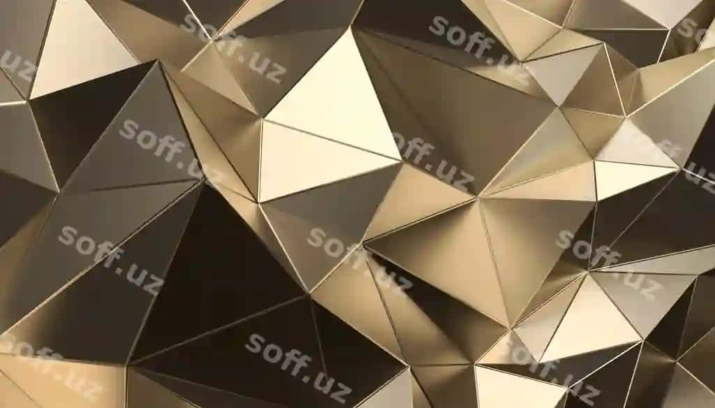 Abstrakt 3-oʻlchovli rendering poligonal fon | Abstract 3d rendering polygonal background