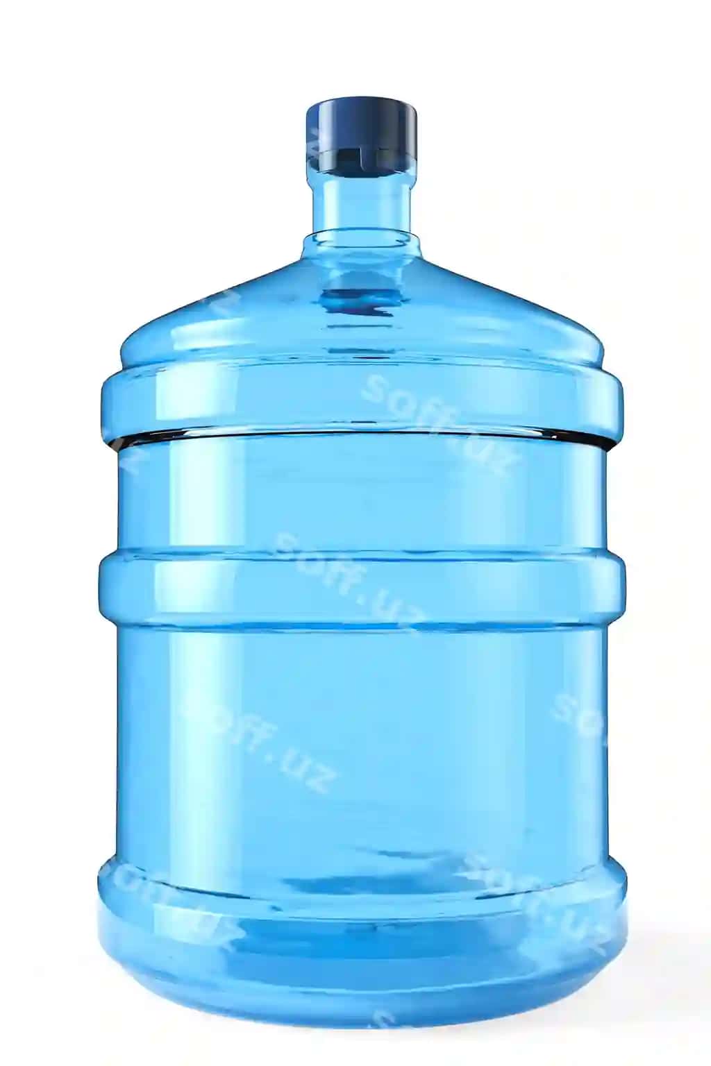Katta shisha ichimlik suvi oq fonda | Big bottle drinking water white background