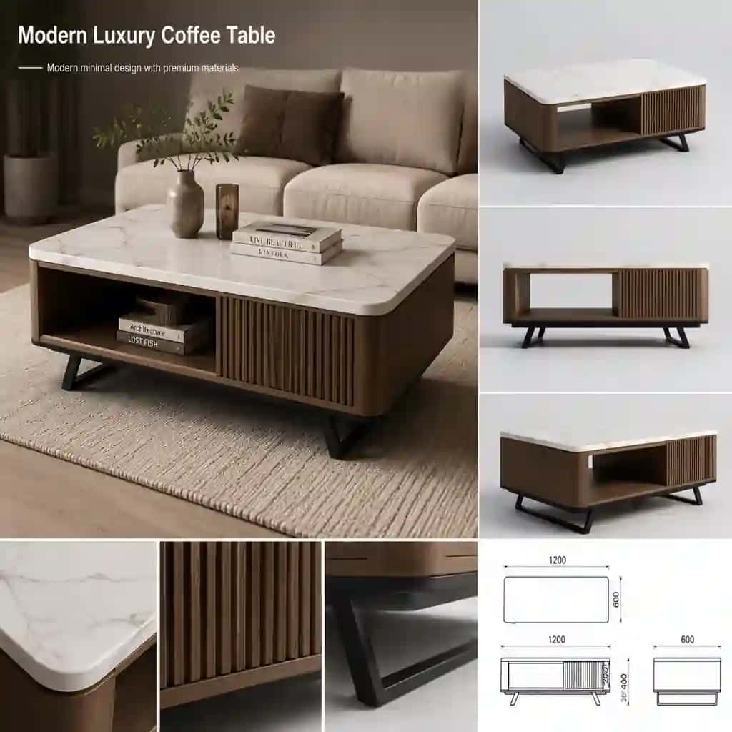 Modern Luxury Coffee Table