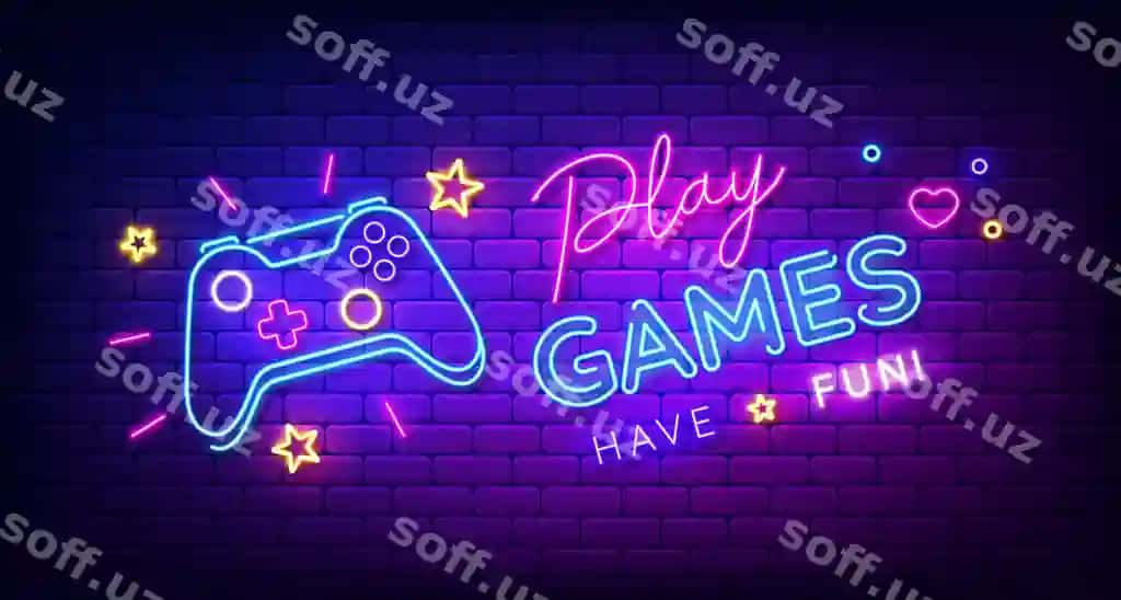 O'yin o'yna, dovon bo'ling neon belgi o'yin pad bilan yorqin signboard yoritish | Play games have fun neon sign with game pad bright signboard light