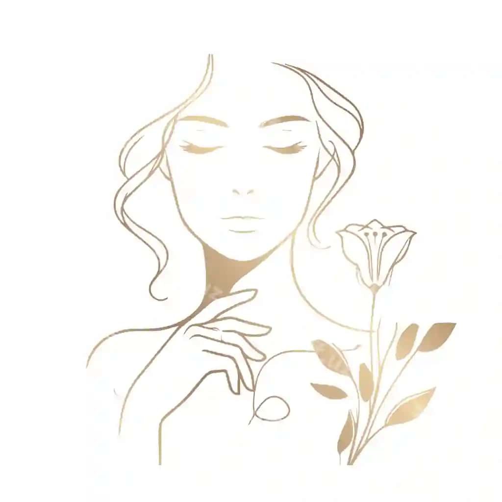 Ayol chiroyi logotipi | Woman beauty logotype