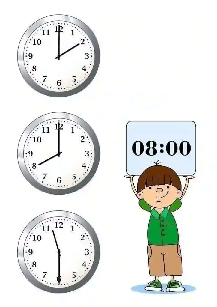 Soat aytishni o'rganamiz