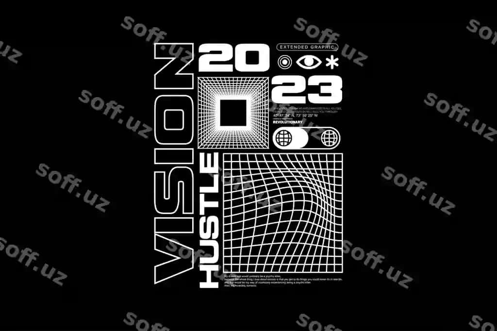 Ko'cha moda dizayn konsepsiyasi vektor grafika futbolka shablonlari g'oyalari | Streetwear design concept vector graphic tee templates ideas