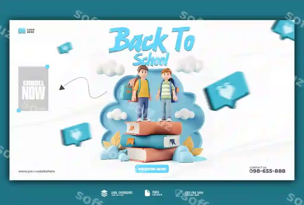 Ko'k ekran, "maktabga qaytish" degan yozuvlar bilan. | Blue screen with couple it that says back school