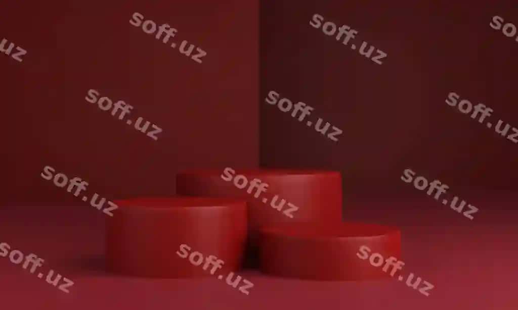 3 podiumlar mahsulot ko'rsatish modeli 3d render | 3 podiums product display mock up 3d rendering