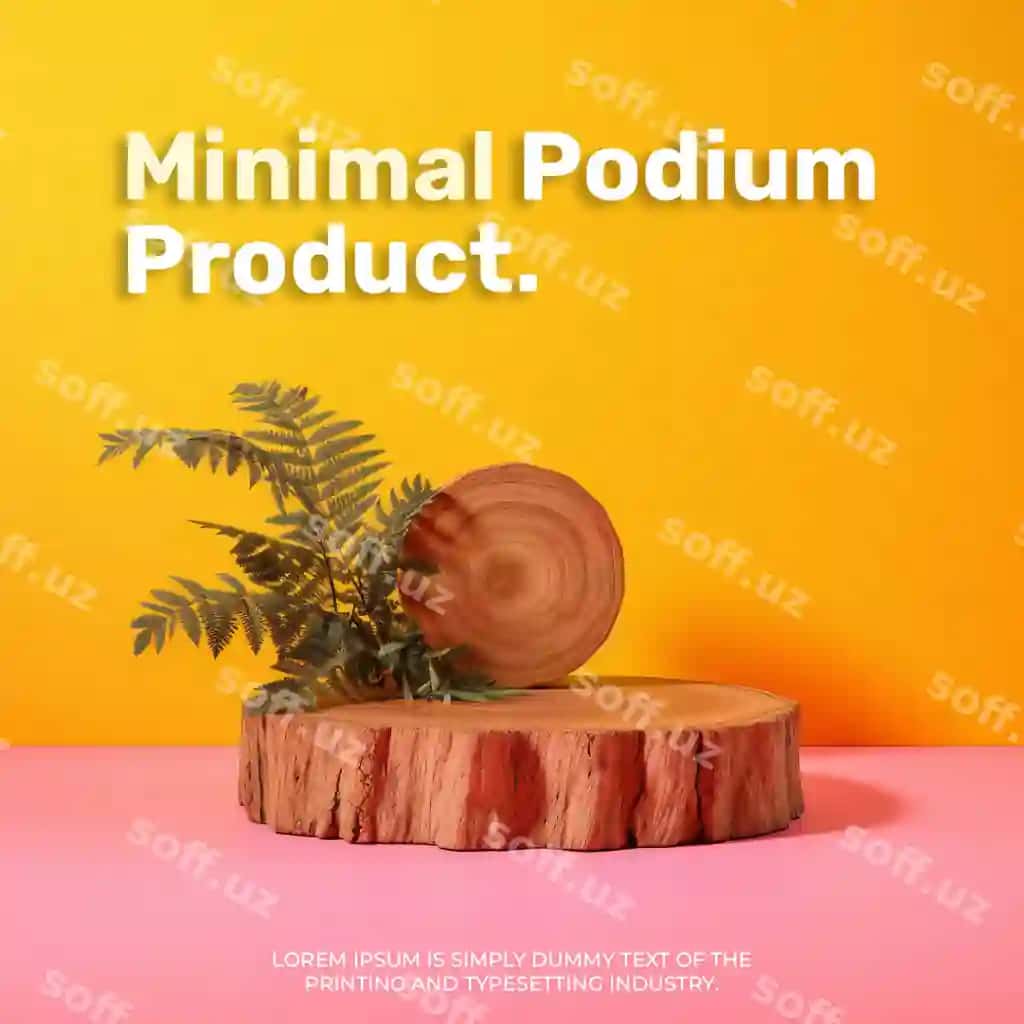 Yoz chiroyli tabiiy mezon bosqichi mahsulotlar ko'rsatilishi namuna shou | Summer elegant natural podium stage product display mockup show