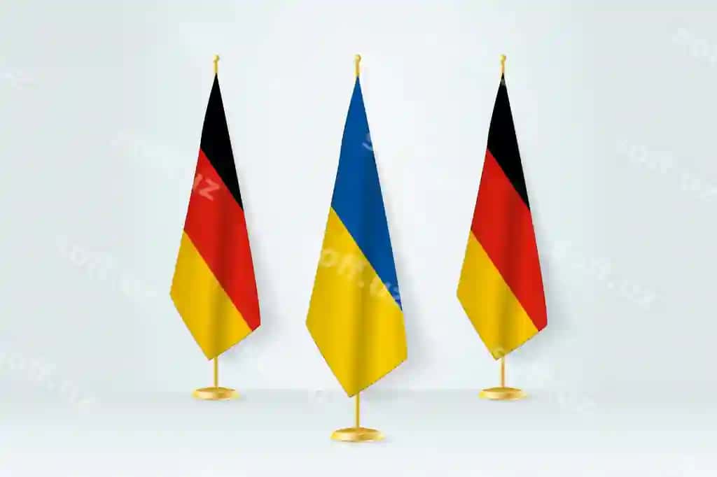 Uchrashuv kontseptsiyasi Ukraina va Germaniya | Meeting concept ukraine germany