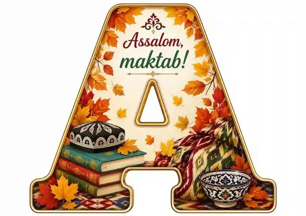 Assalom maktab yozuvi