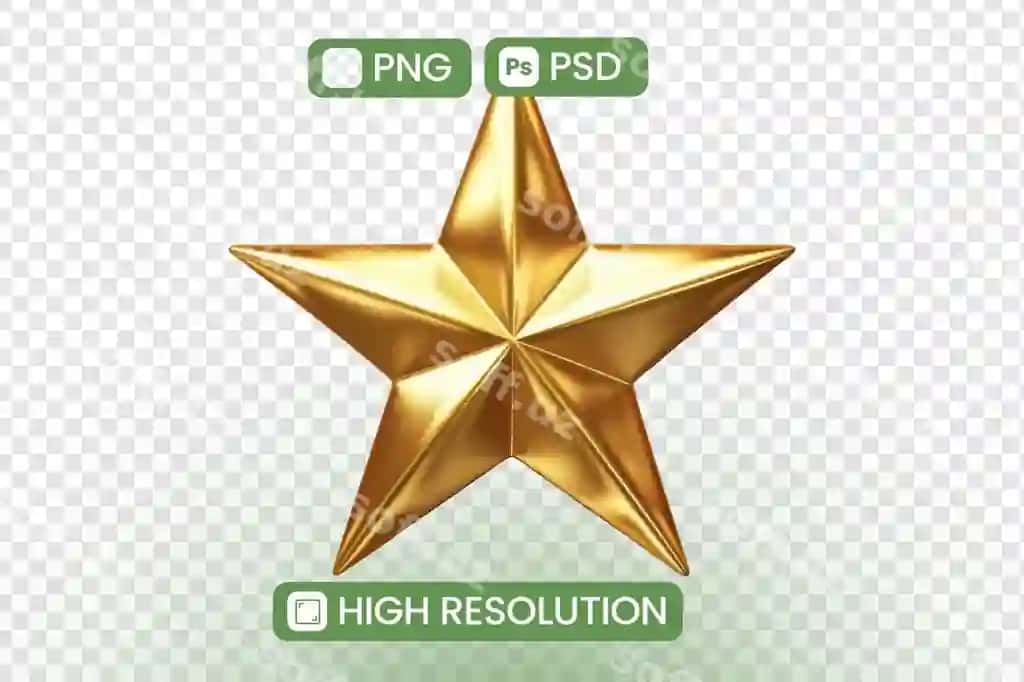Yuklab oling yuqori o'lchamli o'lchovli yulduz PNG PSD fayllari dizayn loyihalari | Download highresolution gold star png psd files design projects