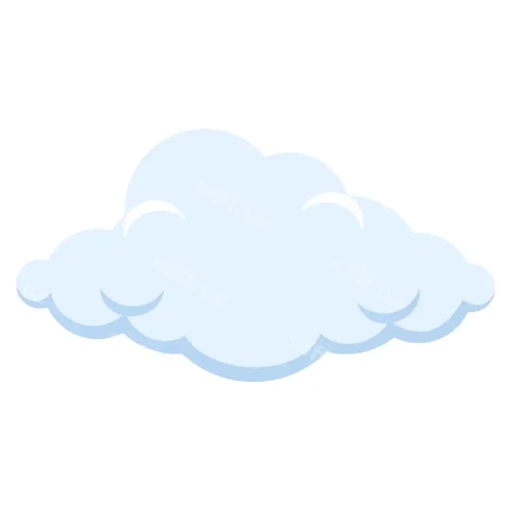 Bulut vektor illustratsiyasi | Cloud vector illustration