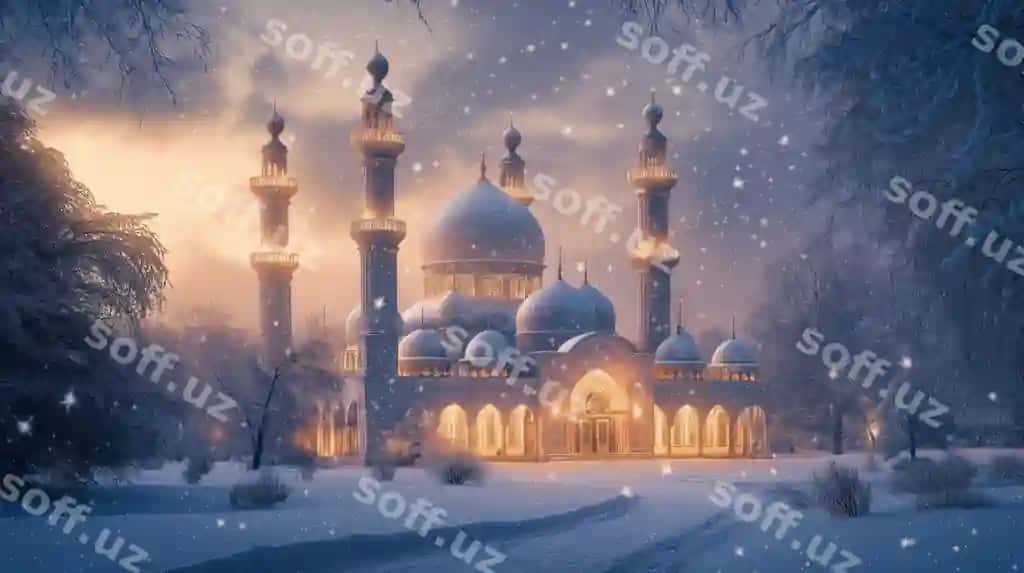 Masjid qor | Mosque snow