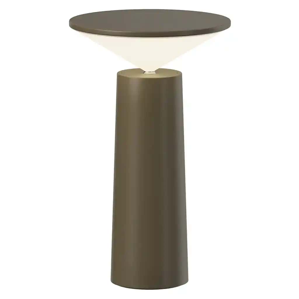 Grok Cocktail table lamp Olive