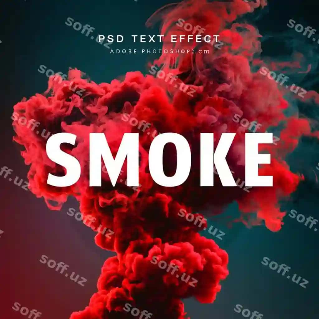 Smoke Effect nomli kino posteri | Poster movie called smoke effect