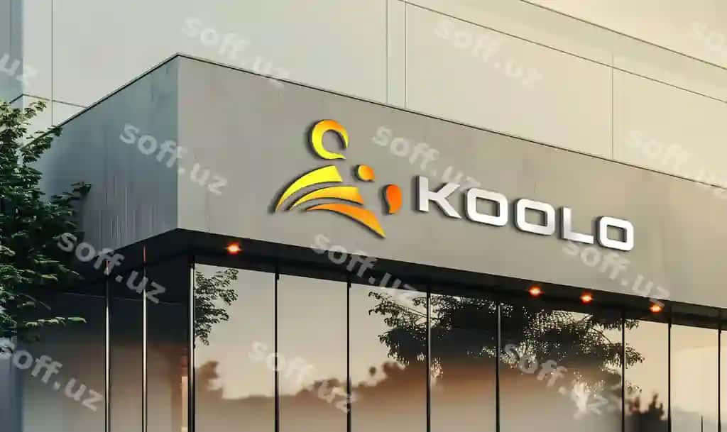 Bino, uning belgisida ko ko koala it yozilgan | Building with sign that says ko ko koala it