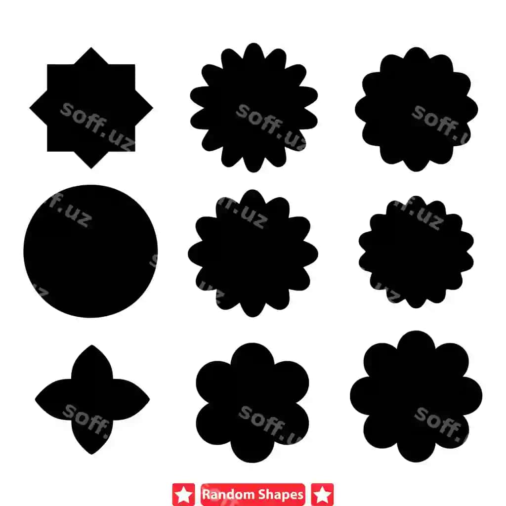 Dinamik ko'pburchakli ijod, energik vektor shakllar, dinamik qalin | Dynamic polygonal artistry energetic vector shapes dynamic bold
