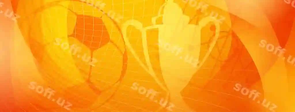 Abstrakt orqa fon futbol mavzusi katta to'p bilan boshqa futbol belgilari | Abstract background football theme with big ball other soccer symbols