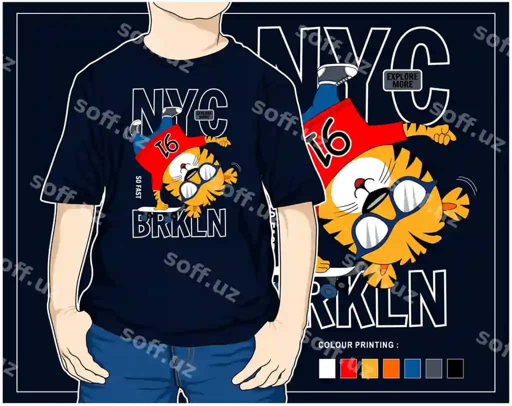 Bolalar skateboard vector hayvon karikatura illustratsiya dizayn grafik | Kids skateboard vector animal cartoon illustration design graphic