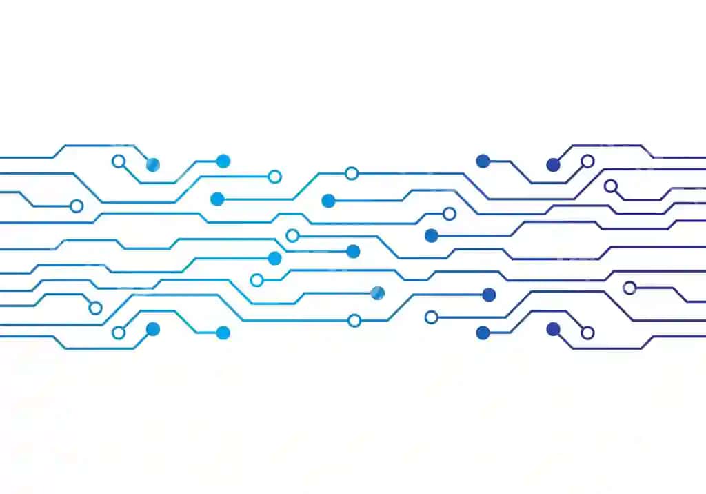 Mikroshema texnologiyasi orqa fon vektor gradienti | Circuit board technology background vector gradient