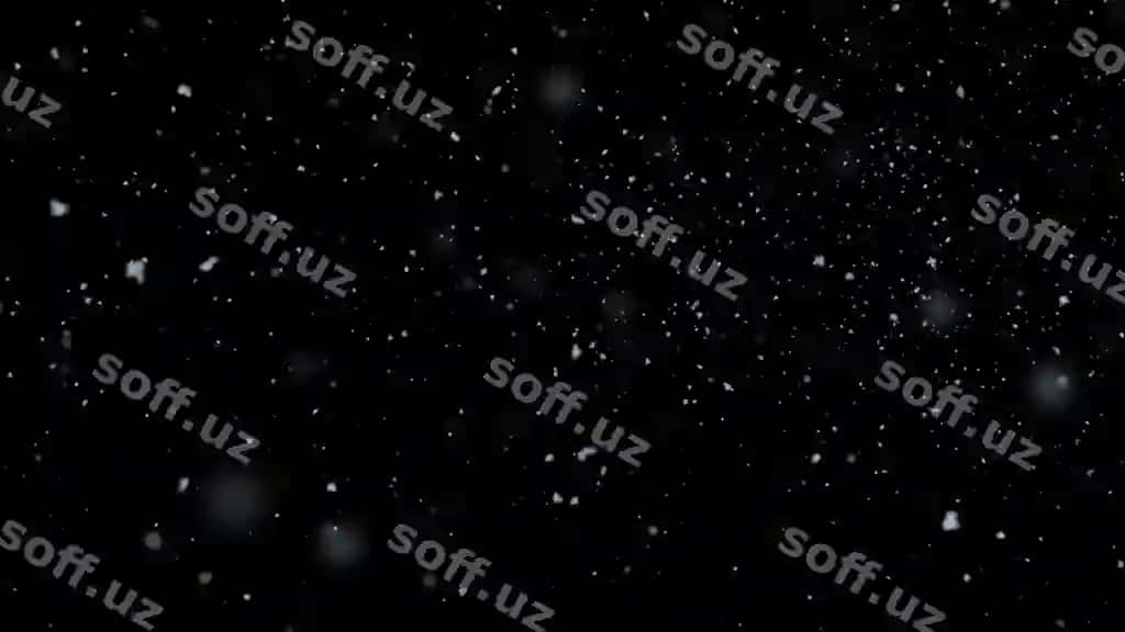 3d rendering qora orqa fonda yog'ayotgan haqiqiy qor | 3d rendering realistic snow falling black background