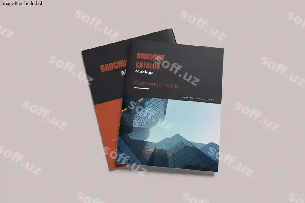 A4 broshyura katalog mockup | A4 brochure catalog mockup