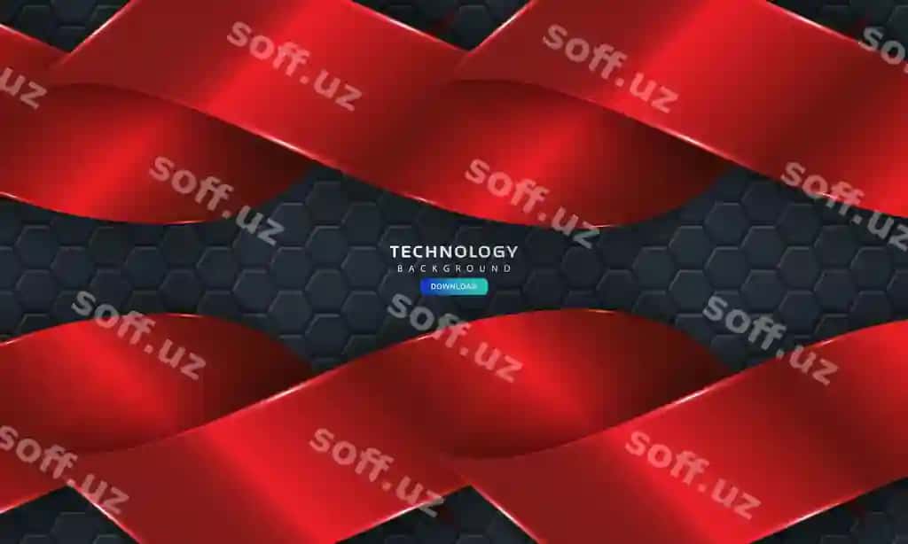 3d hexagon qizil bezatilgan qatlamlar orqa fonda | 3d hexagon red ornate layers background