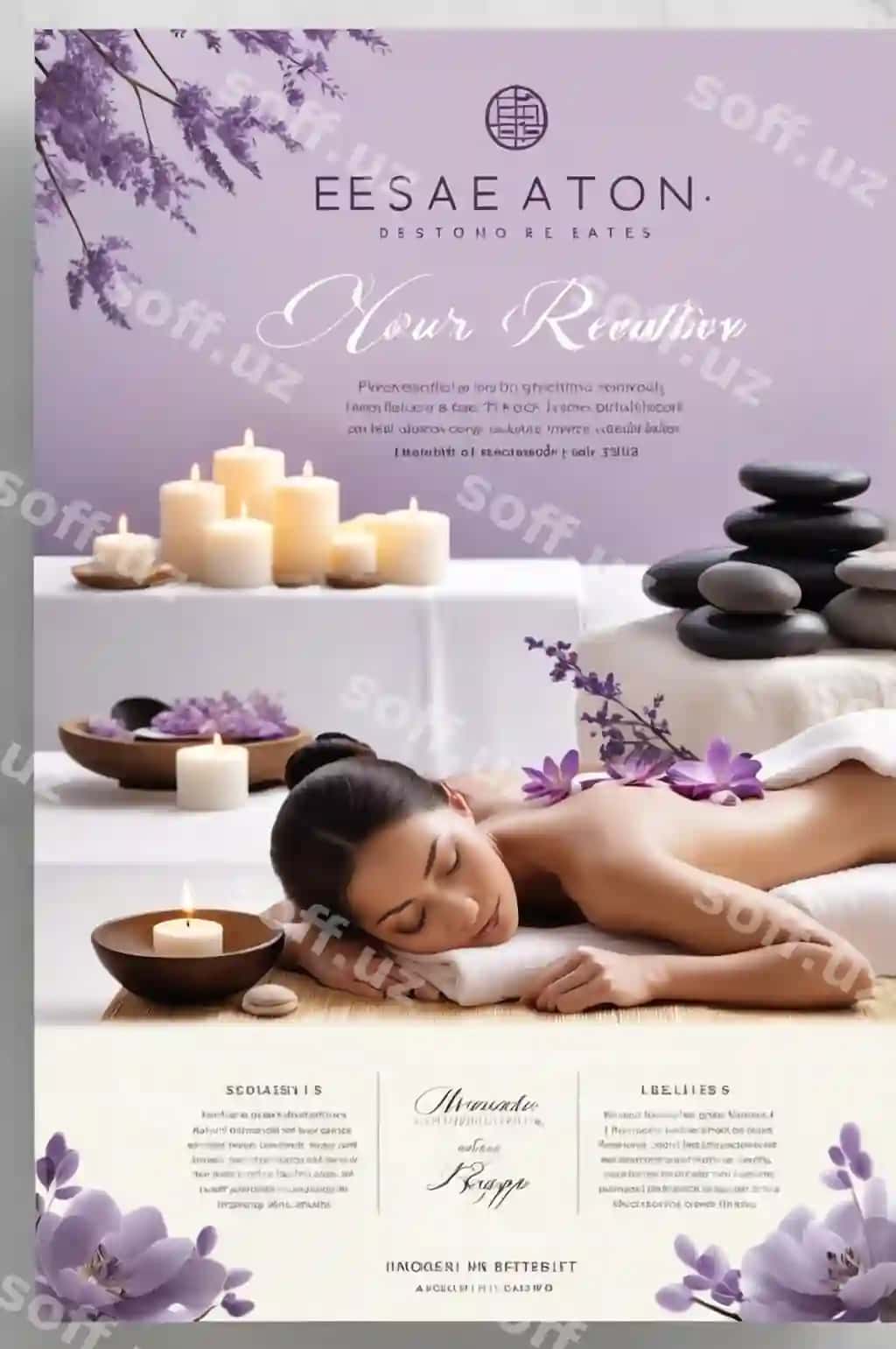 Poster hasharot spa | Poster luxury spa