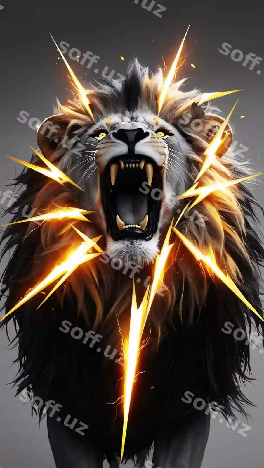 Portret sher | Portrait lion