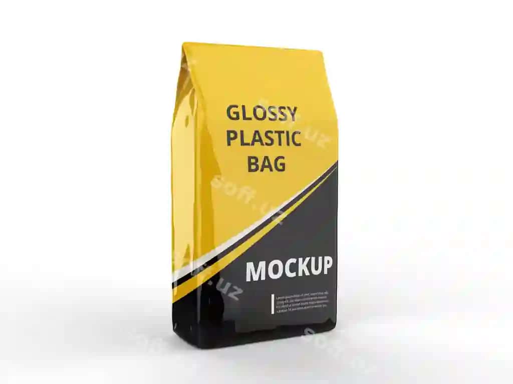 Plastik sack modeli | Plastic bag mockup
