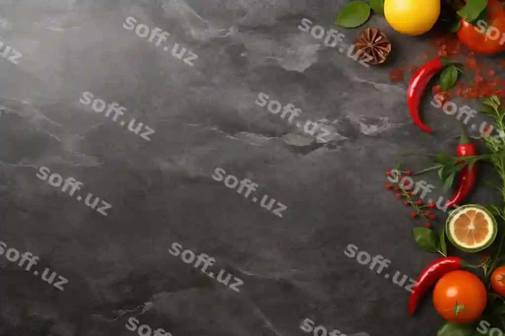 Meksik taomlari, kulrang marble orqa fonda chegara, yuqori ko'rinish | Mexican cuisine border gray marble background top view
