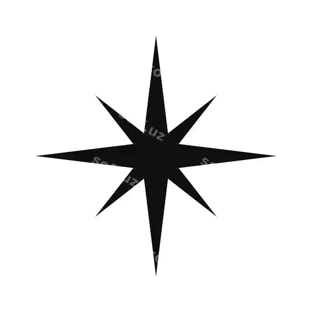 Vektor kompas yulduz kartografiyasi o'shiklik vektori | Vector compass star cartography exploration vector