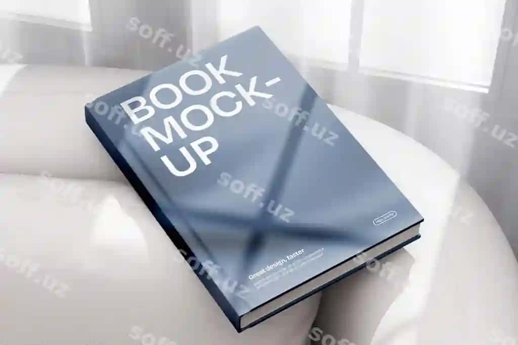 Kitob mockup dizayni | Book mockup design