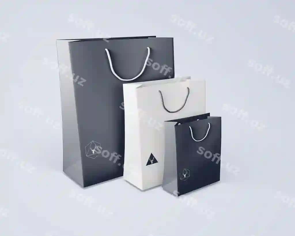 Bog' mockup brending | Bag mockup merchandising