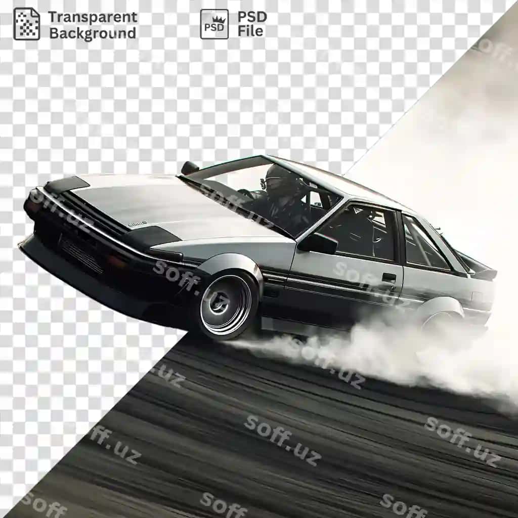 Qora shinali dastlabki d poyga trekidan Psd takumi fujivara | Psd takumi fujiwara from initial d racing track with black tire