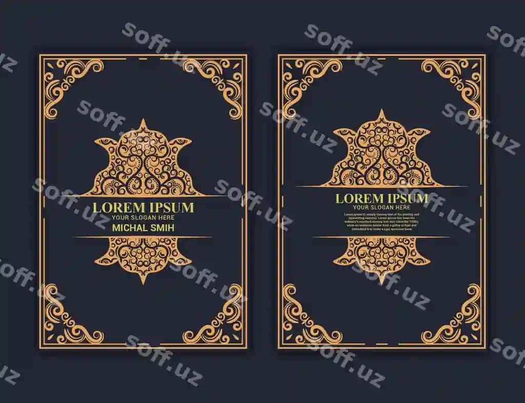 Kitob varaqi dizayni A4 hajmi yillik hisobot broshyur dizayni flyer reklama | Book cover design a4 size annual reportbrochure designflyerpromotion