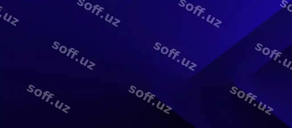 Abstrakt ko'k fon soya bilan keng oq bo'sh joy | Abstract blue background with shadow wide white space