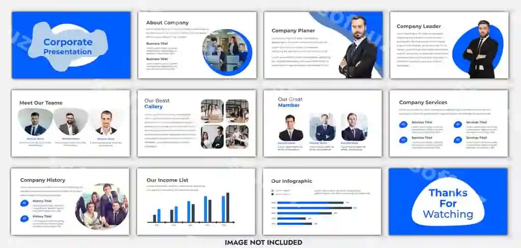 Biznes minimal slaydlar prezentatsiyasi orqa fonda shablon biznes | Business minimal slides presentation background template business