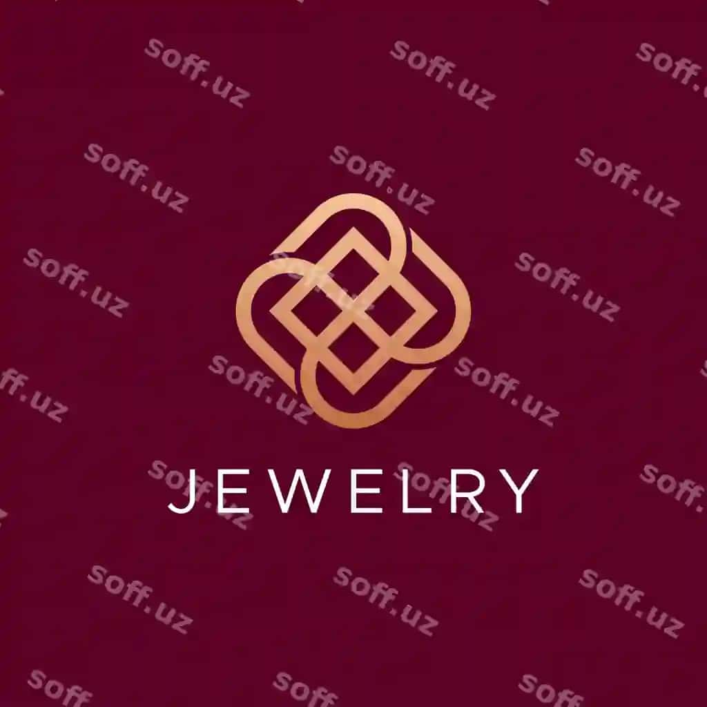 Zamonaviy elegyant sovg'a logotipi | Modern elegant jewelry logo