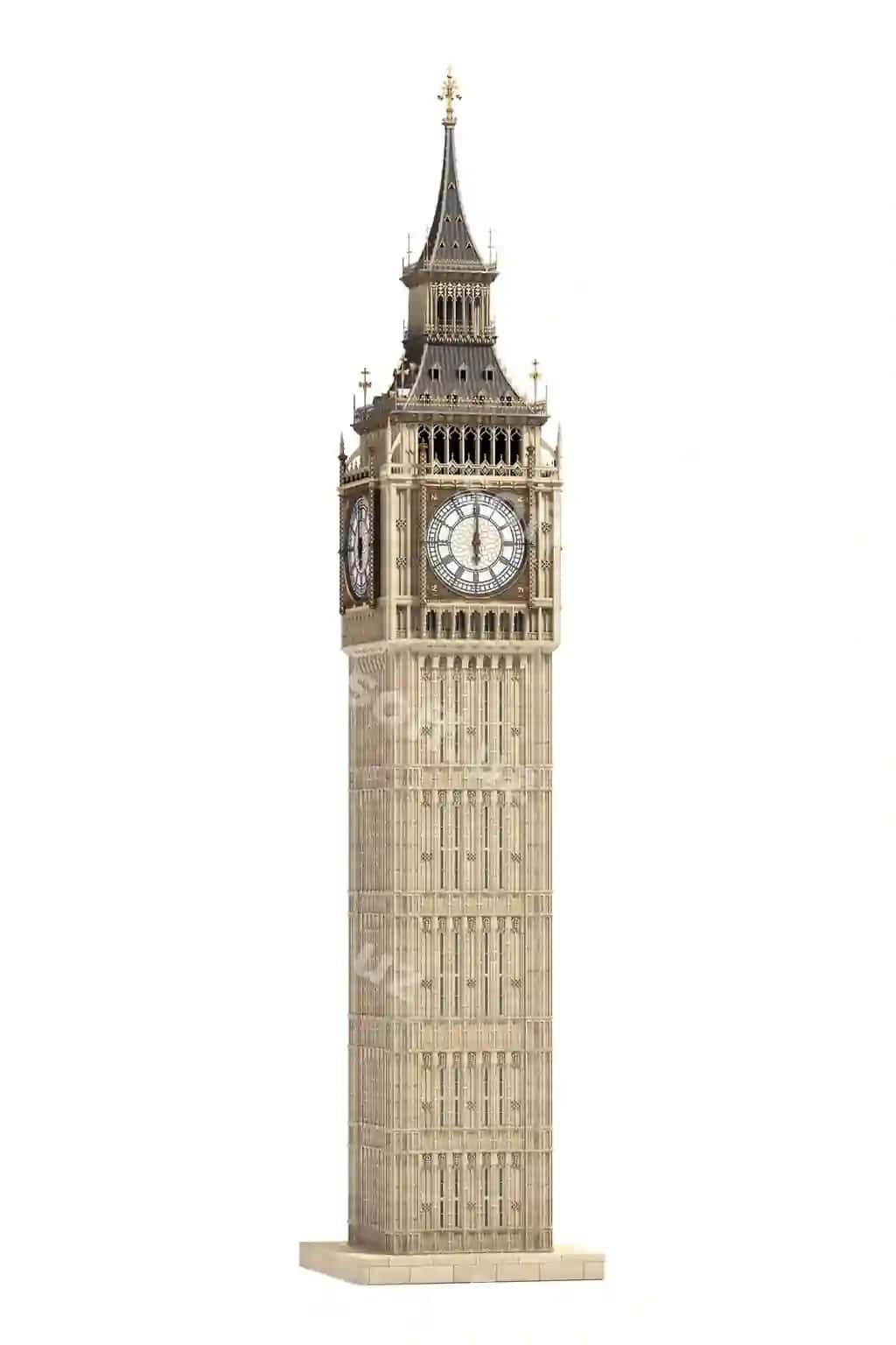 Big Ben minora me'morchilik ramzi London, Angliya, Biratanya ajraltirilgan oq fonda | Big ben tower architectural symbol london england great britain isolated white background