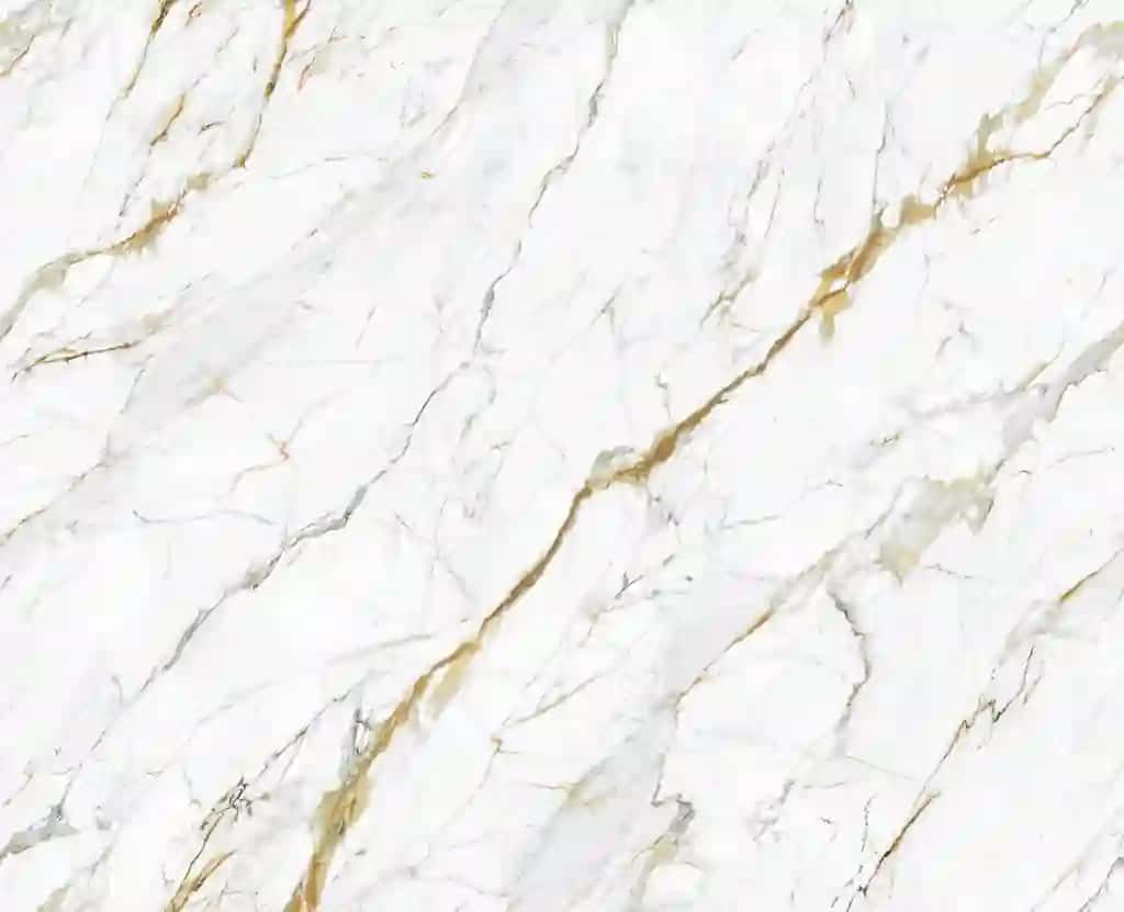Oq marmur stol oltin va oq naqsh bilan | White marble table with gold white pattern