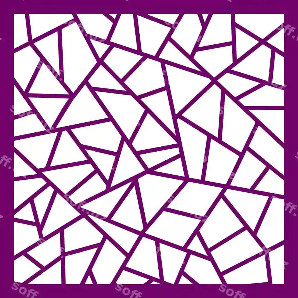 Ichki jali dizayn kvadrat shablonlari | Interior jali design square templates