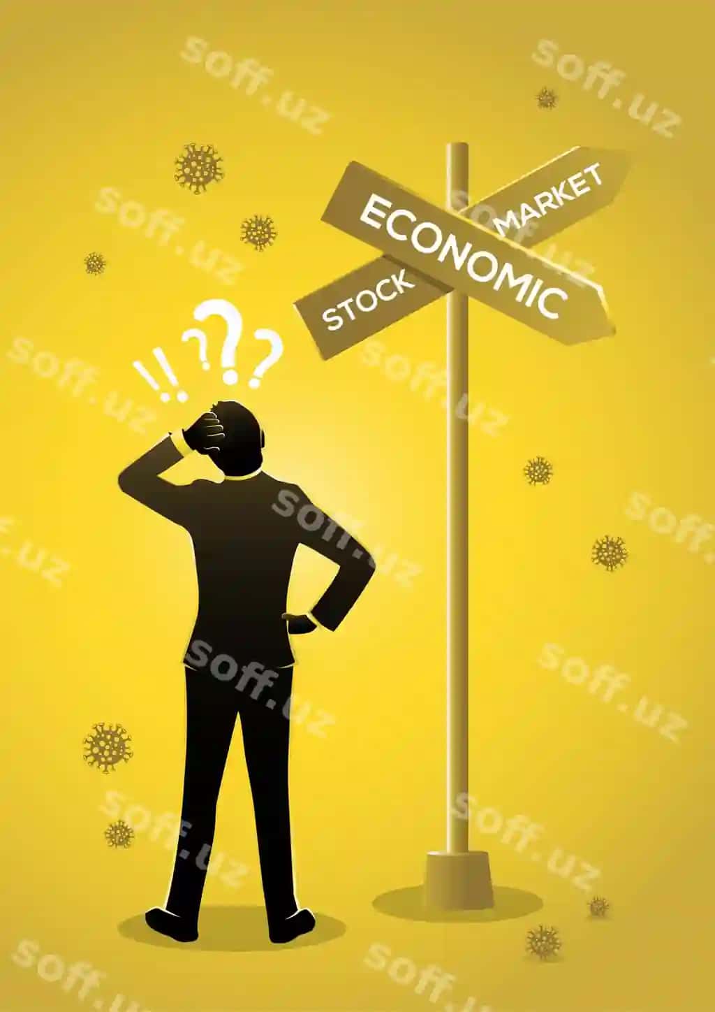 Aktsiyalar bozori oshib bormoqda iqtisodiy sekinlashish resessiya | Stock market rising up economic downturn recession