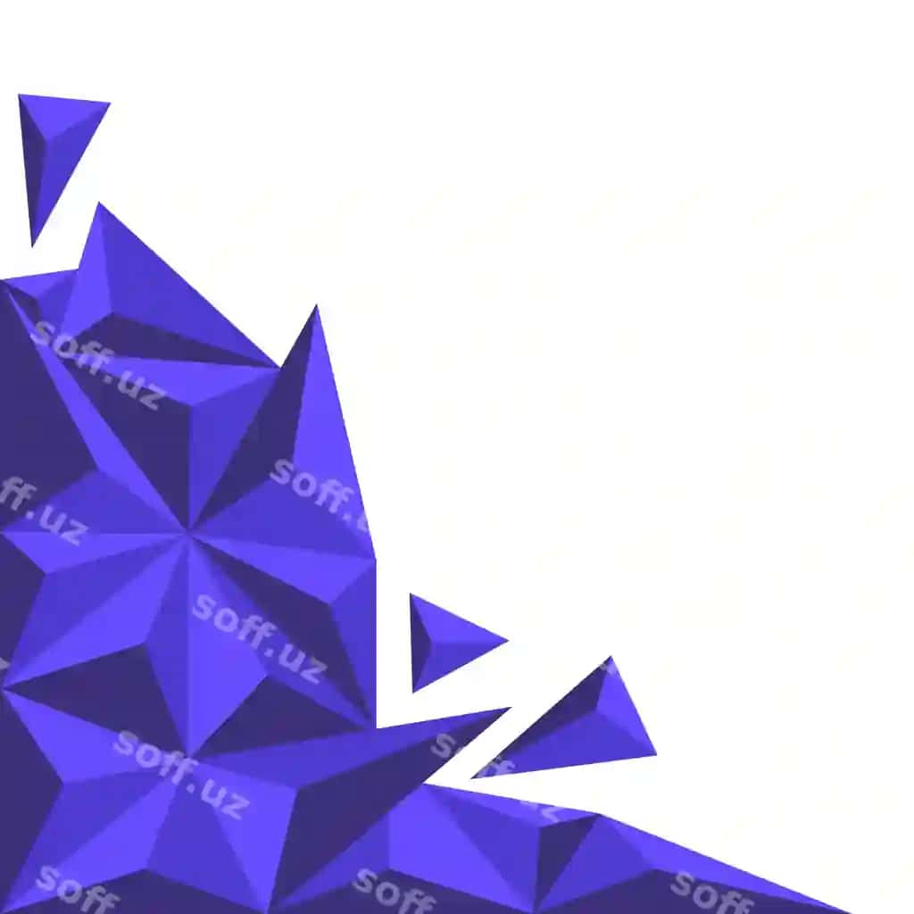 Abstrakt hindiravon burchak dekoratsiyasi | Abstract diamond corner decoration