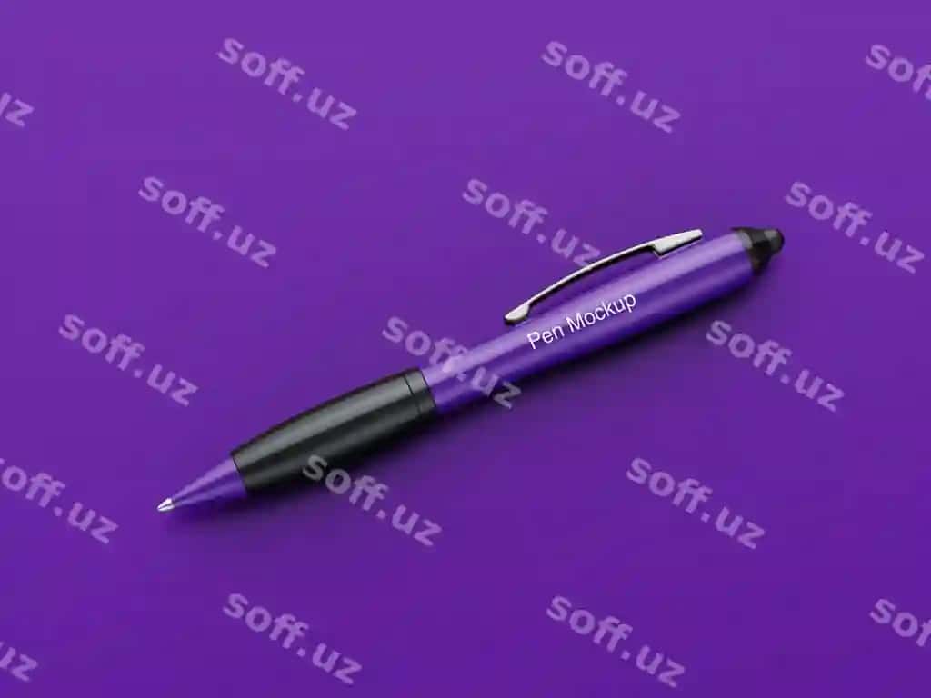Ruchka modeli | Pen mockup