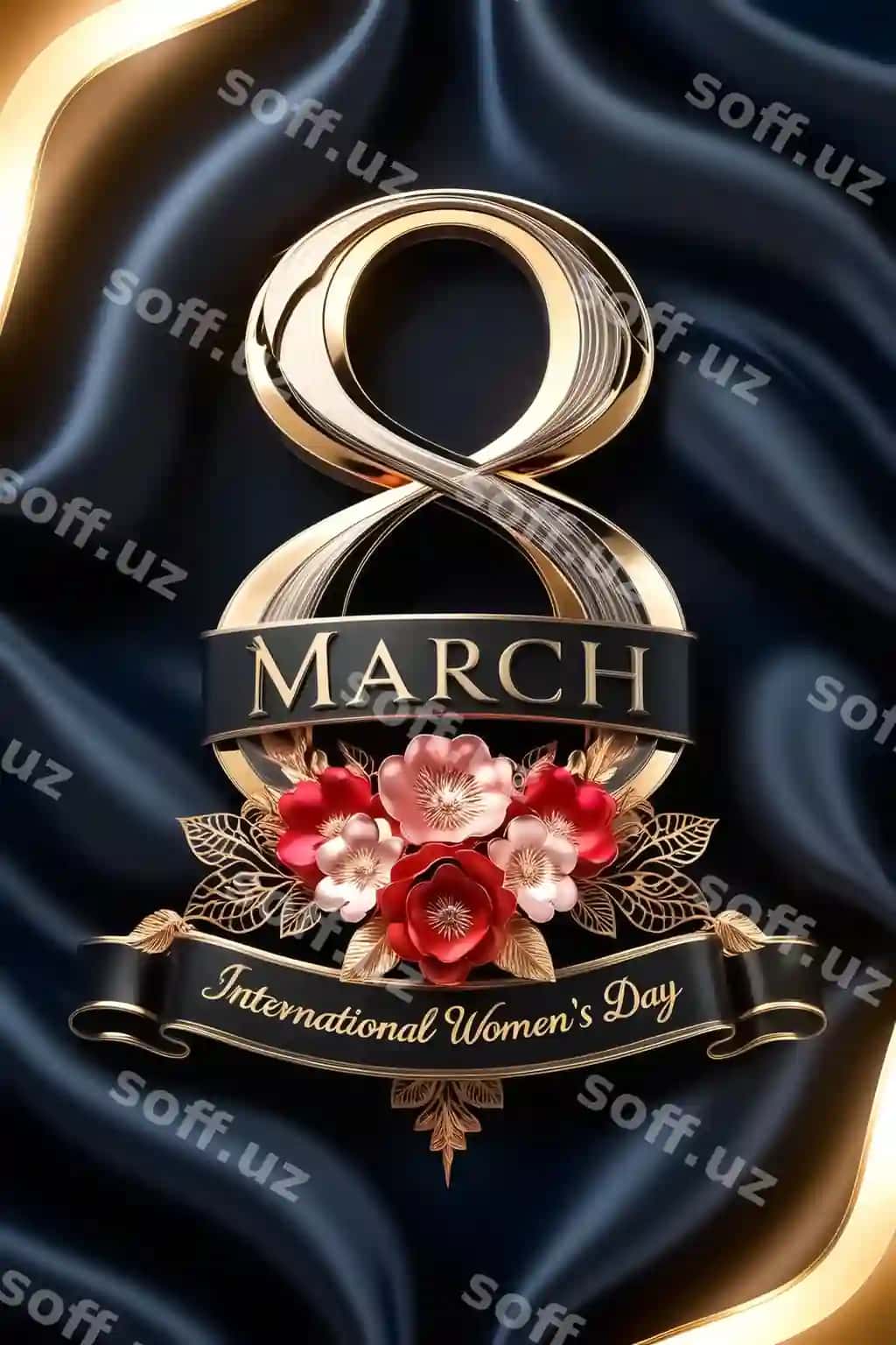Ayollar kuni grafik dizayn | Womens day graphic design