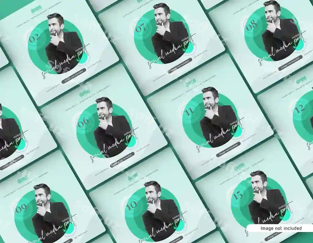 Jamlanma fotosuratlar erkak kostyumi bilan yashil doira nomi bilan | Collection photos with man suit green circle with name