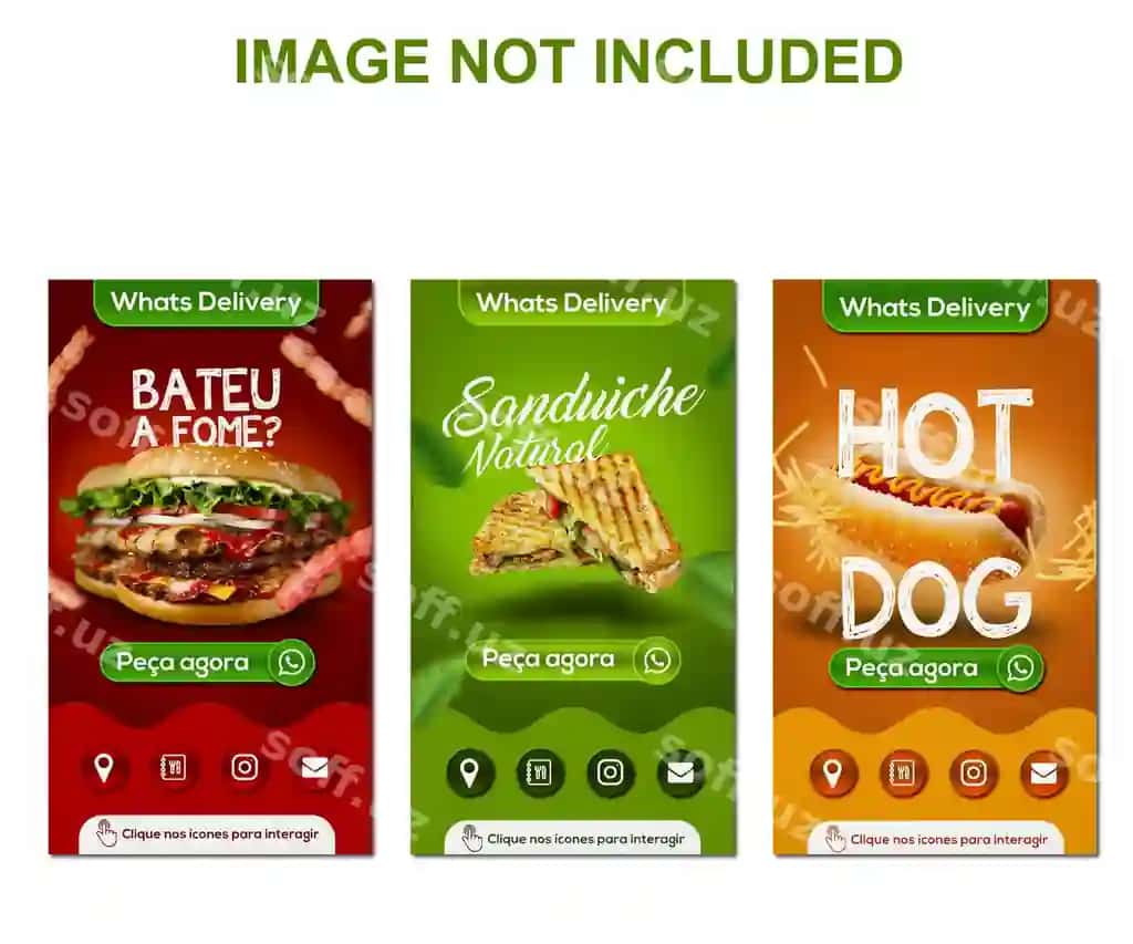 Fast Food raqamli karta | Fast food digital card