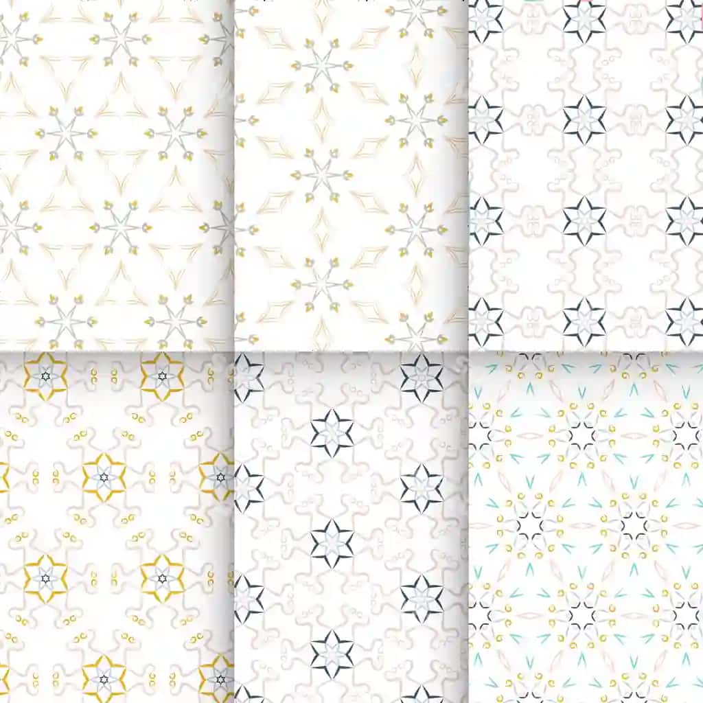 Raqamli gich naqshlar to'plami | Collection digital tiles patterns